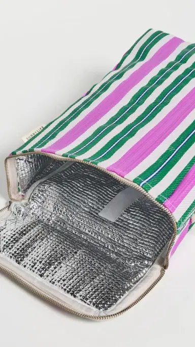 Sunnylife Recycled Nylon Drinks Cooler Bag Bag Green Multi One Size | Thumbnail 5 Sunnylife Recycled Nylon Drinks Cooler Bag Bag Green Multi One Size | Thumbnail 5