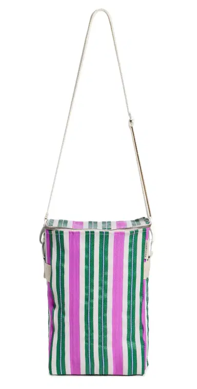 Sunnylife Recycled Nylon Drinks Cooler Bag Bag Green Multi One Size | Thumbnail 1 Sunnylife Recycled Nylon Drinks Cooler Bag Bag Green Multi One Size | Thumbnail 1