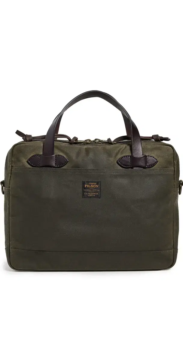 Tin Cloth Compact Briefcase Otter Green One Size Tin Cloth Compact Briefcase Otter Green One Size
