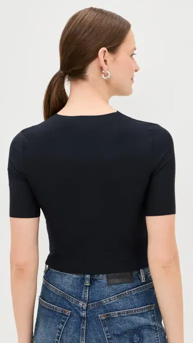 Commando Butter Cropped Tee Black | Thumbnail 3 Commando Butter Cropped Tee Black | Thumbnail 3
