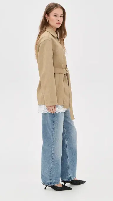 4th & Reckless Rowena Jacket Camel M | Thumbnail 4 4th & Reckless Rowena Jacket Camel M | Thumbnail 4