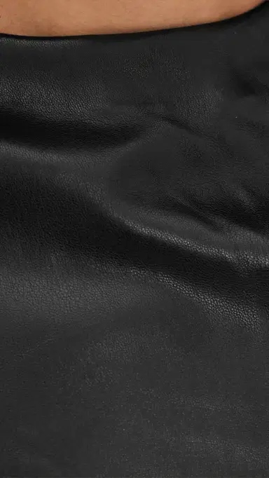 Joe's Jeans The Meg Vegan eather Top Black | Thumbnail 6 Joe's Jeans The Meg Vegan eather Top Black | Thumbnail 6