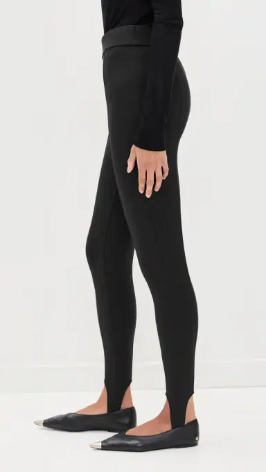 LE BOP Maris Ponte Leggings Black | Thumbnail 4 LE BOP Maris Ponte Leggings Black | Thumbnail 4