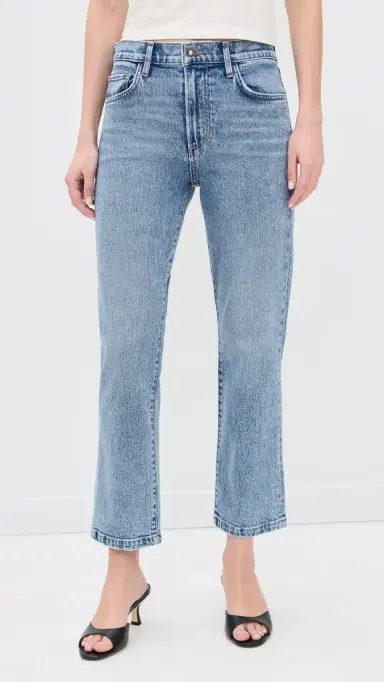 Favorite Daughter The Dot Mid Rise Straight Ankle Jeans Westminster | Thumbnail 2 Favorite Daughter The Dot Mid Rise Straight Ankle Jeans Westminster | Thumbnail 2