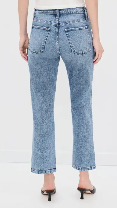 Favorite Daughter The Dot Mid Rise Straight Ankle Jeans Westminster | Thumbnail 3 Favorite Daughter The Dot Mid Rise Straight Ankle Jeans Westminster | Thumbnail 3