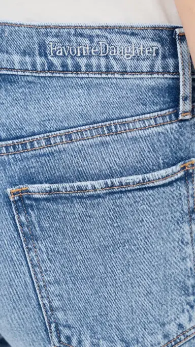 Favorite Daughter The Dot Mid Rise Straight Ankle Jeans Westminster | Thumbnail 6 Favorite Daughter The Dot Mid Rise Straight Ankle Jeans Westminster | Thumbnail 6