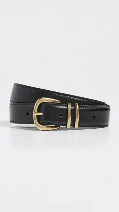 A.L.C. A.L.C. Carson Belt Black/ight Gold | Thumbnail 2 A.L.C. A.L.C. Carson Belt Black/ight Gold | Thumbnail 2
