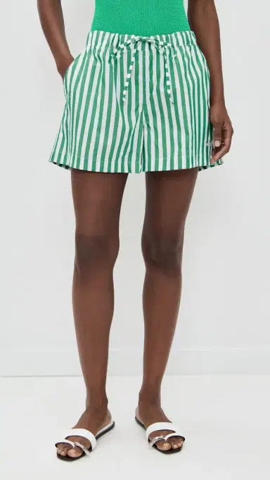 Hunza G Cabana Shorts Emerald Cabana Stripe | Thumbnail 2 Hunza G Cabana Shorts Emerald Cabana Stripe | Thumbnail 2