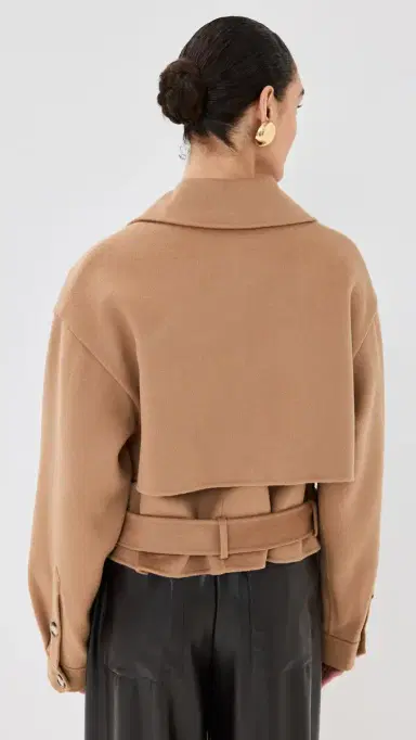 Nanushka Satoyo Jacket Camel | Thumbnail 3 Nanushka Satoyo Jacket Camel | Thumbnail 3