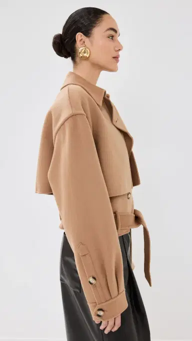 Nanushka Satoyo Jacket Camel | Thumbnail 4 Nanushka Satoyo Jacket Camel | Thumbnail 4