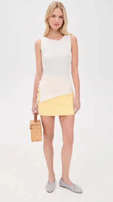 Lisa Says Gah Erin Tank Top Crinkle White S | Thumbnail 5 Lisa Says Gah Erin Tank Top Crinkle White S | Thumbnail 5