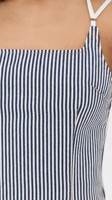Lioness Birkin Midi Dress Navy Stripe | Thumbnail 6 Lioness Birkin Midi Dress Navy Stripe | Thumbnail 6