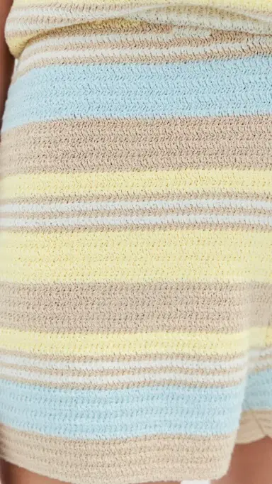 LE BOP triped Boucle Shorts and Multi | Thumbnail 6 LE BOP triped Boucle Shorts and Multi | Thumbnail 6