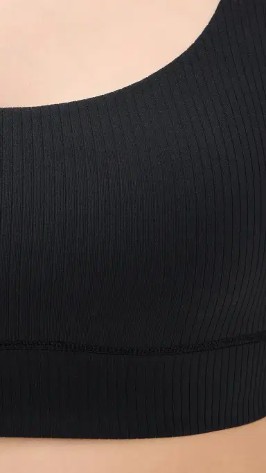 Adidas All Me Light Support Rib Bra Black M | Thumbnail 6 Adidas All Me Light Support Rib Bra Black M | Thumbnail 6