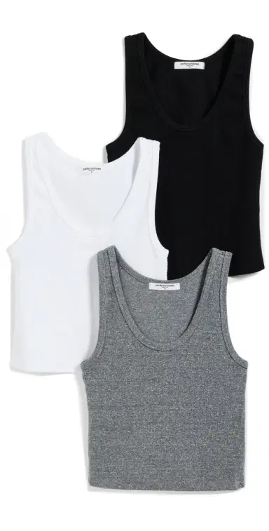 perfectwhitetee Blondie Tank 3 Pack Essential | Thumbnail 1 perfectwhitetee Blondie Tank 3 Pack Essential | Thumbnail 1
