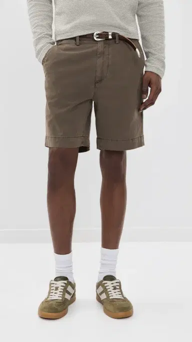 AG Archie Straight Trouser Shorts 7.5 Sulfur Soft Mushroom | Thumbnail 2 AG Archie Straight Trouser Shorts 7.5 Sulfur Soft Mushroom | Thumbnail 2