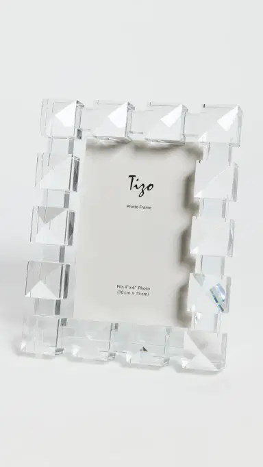 Tizo Design Glass Square Pyramid Photo Frame 4x6 | Thumbnail 2 Tizo Design Glass Square Pyramid Photo Frame 4x6 | Thumbnail 2