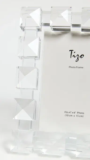 Tizo Design Glass Square Pyramid Photo Frame 4x6 | Thumbnail 4 Tizo Design Glass Square Pyramid Photo Frame 4x6 | Thumbnail 4