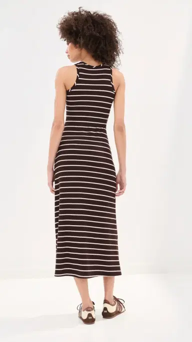 State & Lake loane Dress Chocolate/Off White | Thumbnail 3 State & Lake loane Dress Chocolate/Off White | Thumbnail 3