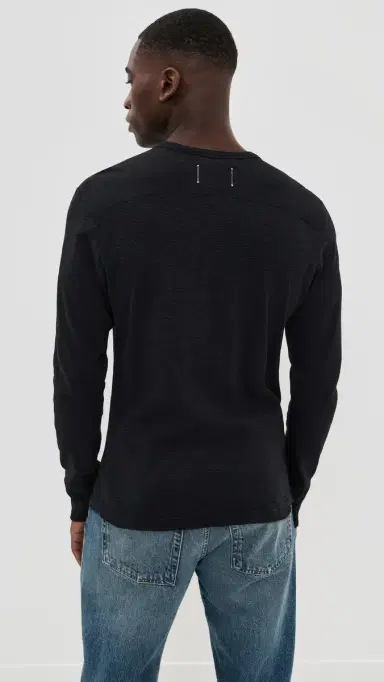 REIGNING CHAMP 1x1 lub lim Henley Black | Thumbnail 3 REIGNING CHAMP 1x1 lub lim Henley Black | Thumbnail 3