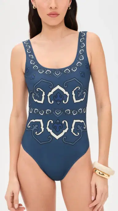 Sea Blaise Print One Piece Navy S | Thumbnail 2 Sea Blaise Print One Piece Navy S | Thumbnail 2