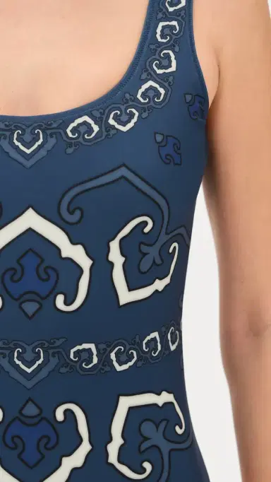 Sea Blaise Print One Piece Navy S | Thumbnail 6 Sea Blaise Print One Piece Navy S | Thumbnail 6