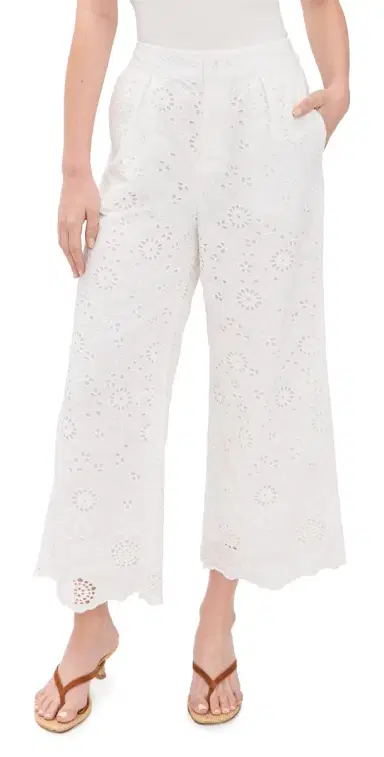 Splendid x @Cellajaneblog Eyelet Pants | Thumbnail 1 Splendid x @Cellajaneblog Eyelet Pants | Thumbnail 1