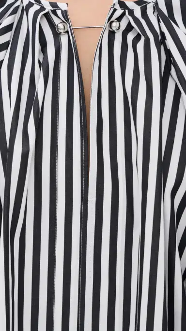 Nackiyé Grand Bazaar Mini Top B/W Stripe | Thumbnail 6 Nackiyé Grand Bazaar Mini Top B/W Stripe | Thumbnail 6