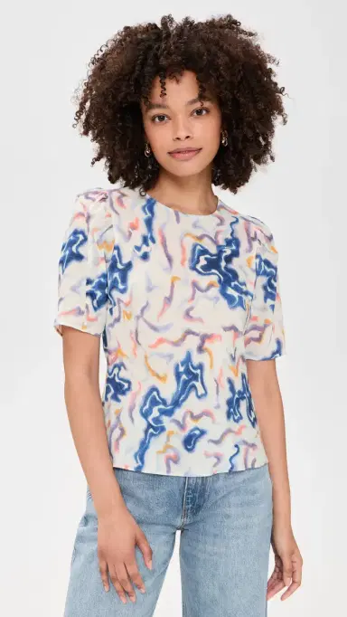 Ulla Johnson Corine Silk Top | Thumbnail 2 Ulla Johnson Corine Silk Top | Thumbnail 2