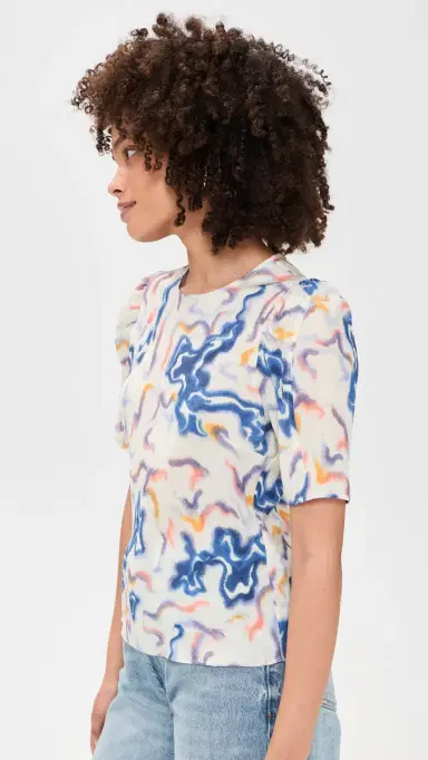 Ulla Johnson Corine Silk Top | Thumbnail 4 Ulla Johnson Corine Silk Top | Thumbnail 4