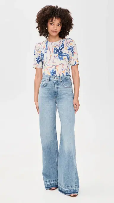 Ulla Johnson Corine Silk Top | Thumbnail 5 Ulla Johnson Corine Silk Top | Thumbnail 5