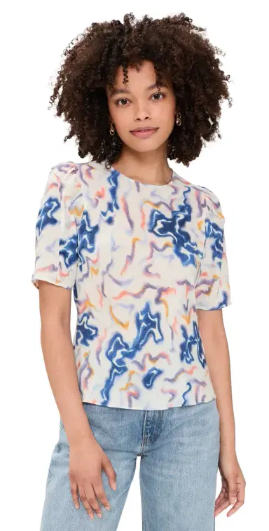 Ulla Johnson Corine Silk Top | Thumbnail 1 Ulla Johnson Corine Silk Top | Thumbnail 1
