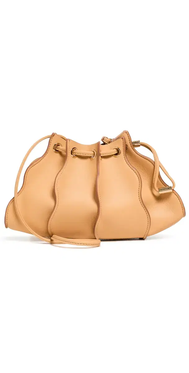 Adria Pleated Wave Mini Crossbody Bag Lotus One Size Adria Pleated Wave Mini Crossbody Bag Lotus One Size