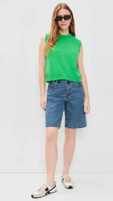American Vintage Vitow Sweater Vest Jardin Chine | Thumbnail 5 American Vintage Vitow Sweater Vest Jardin Chine | Thumbnail 5