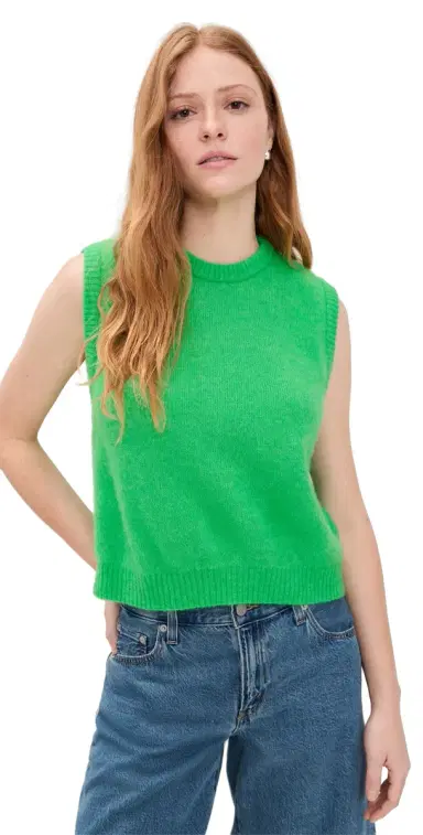 American Vintage Vitow Sweater Vest Jardin Chine | Thumbnail 1 American Vintage Vitow Sweater Vest Jardin Chine | Thumbnail 1