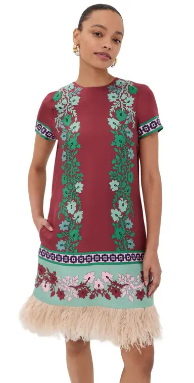 La DoubleJ Mini wing Dress with Feathers Regalia Placee | Thumbnail 1 La DoubleJ Mini wing Dress with Feathers Regalia Placee | Thumbnail 1