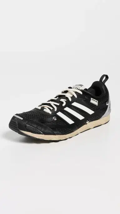 adidas Adidas X SFTM Adizero PR Sneakers Core Black/Cream Wh/Silver Met | Thumbnail 2 adidas Adidas X SFTM Adizero PR Sneakers Core Black/Cream Wh/Silver Met | Thumbnail 2