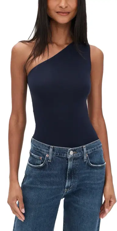 Commando Ballet One-Shoulder Thong Bodysuit | Thumbnail 1 Commando Ballet One-Shoulder Thong Bodysuit | Thumbnail 1