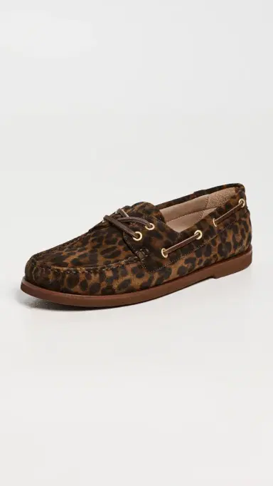 Gianvito Rossi Vandée Suede Flats Leopard Print | Thumbnail 2 Gianvito Rossi Vandée Suede Flats Leopard Print | Thumbnail 2