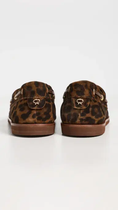 Gianvito Rossi Vandée Suede Flats Leopard Print | Thumbnail 4 Gianvito Rossi Vandée Suede Flats Leopard Print | Thumbnail 4