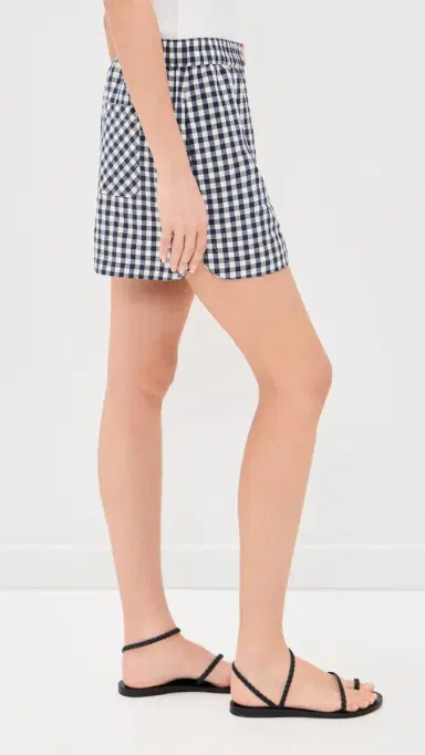 Marine Layer Poplin Boxer Shorts Navy/White Gingham | Thumbnail 4 Marine Layer Poplin Boxer Shorts Navy/White Gingham | Thumbnail 4