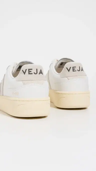 Veja V-90 O. T. Leather Sneakers Extra-White Natural | Thumbnail 4 Veja V-90 O. T. Leather Sneakers Extra-White Natural | Thumbnail 4