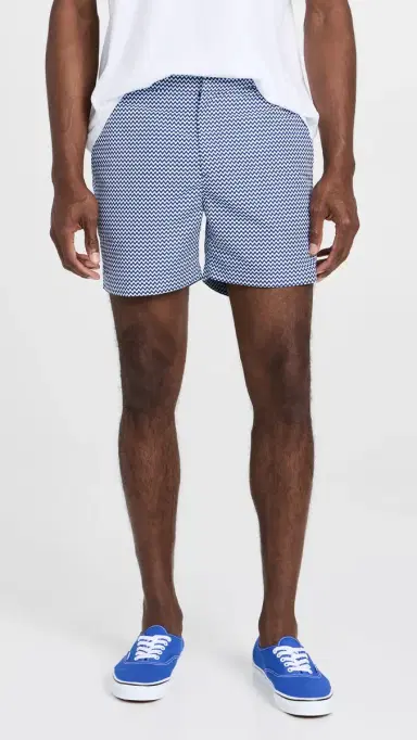 Frescobol Carioca Copacabana Classic Swim Shorts 5 Navy Blue | Thumbnail 2 Frescobol Carioca Copacabana Classic Swim Shorts 5 Navy Blue | Thumbnail 2