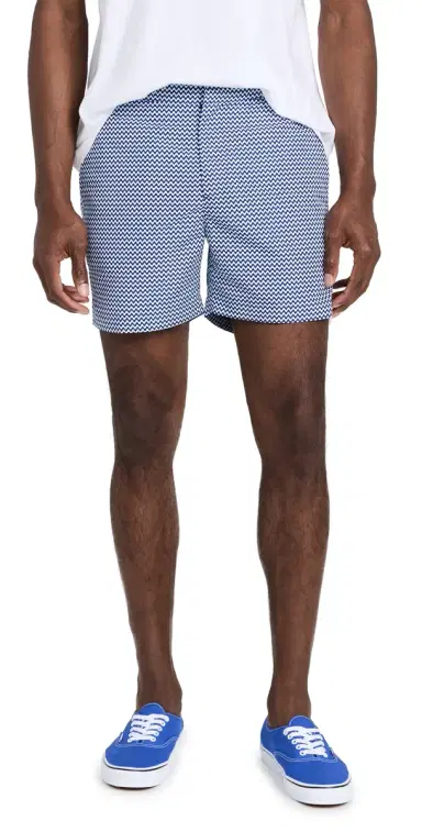 Frescobol Carioca Copacabana Classic Swim Shorts 5 Navy Blue | Thumbnail 1 Frescobol Carioca Copacabana Classic Swim Shorts 5 Navy Blue | Thumbnail 1