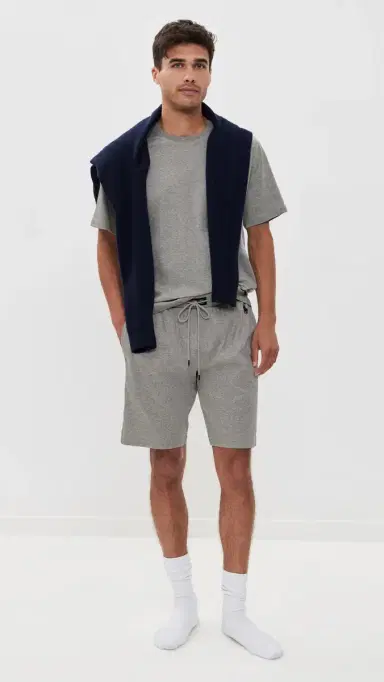 Polo Ralph Lauren Underwear Mercerized Cotton leep Shorts Andover Heather | Thumbnail 5 Polo Ralph Lauren Underwear Mercerized Cotton leep Shorts Andover Heather | Thumbnail 5