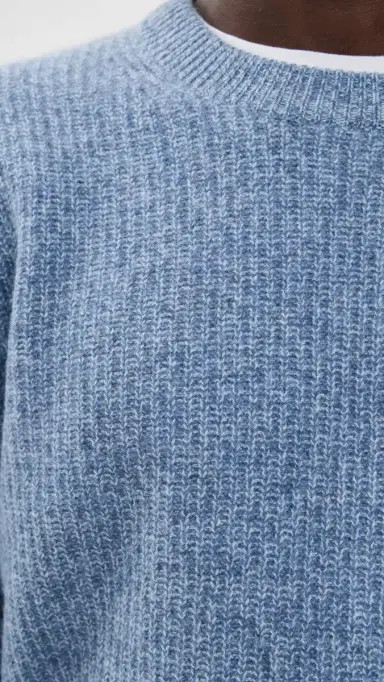Alex Mill Jordan Sweater In Washed Cashmere Marled tonewash | Thumbnail 6 Alex Mill Jordan Sweater In Washed Cashmere Marled tonewash | Thumbnail 6