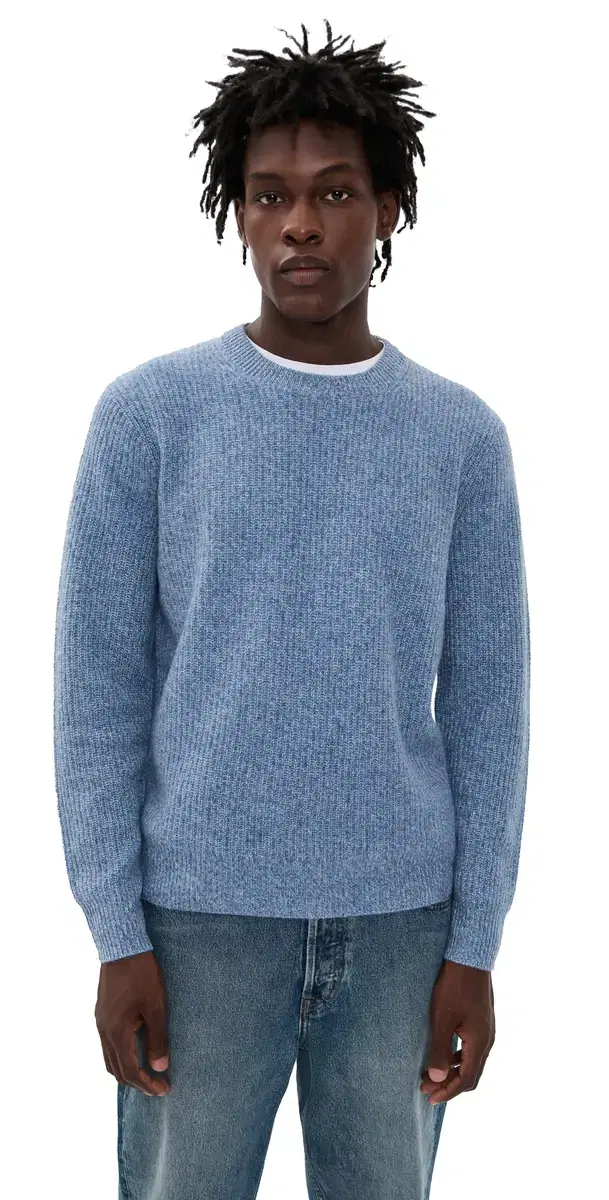 Jordan Sweater In Washed Cashmere Marled tonewash Jordan Sweater In Washed Cashmere Marled tonewash