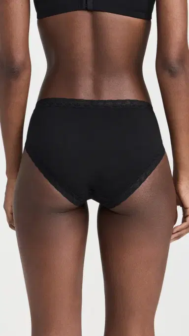 Natori Bliss French Cut Panties 6 Pack Black L | Thumbnail 4 Natori Bliss French Cut Panties 6 Pack Black L | Thumbnail 4