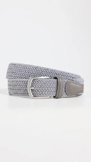 Anderson's Nylon Woven Belt Grey 020 32 | Thumbnail 2 Anderson's Nylon Woven Belt Grey 020 32 | Thumbnail 2
