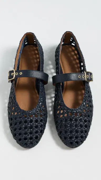 Madewell Remy Grommet Mary Jane Flats Craftsman Blue 5 | Thumbnail 5 Madewell Remy Grommet Mary Jane Flats Craftsman Blue 5 | Thumbnail 5